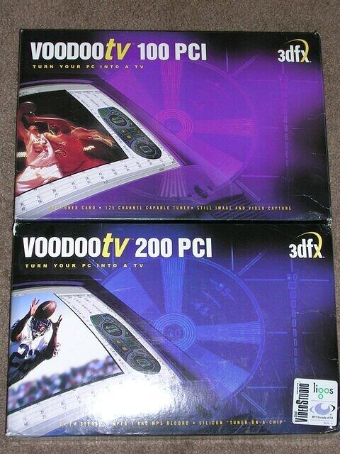 Voodoo tv 100 (Sold to Wang Fei Dec 2010) and 200 (Sold to G1NX on May 2010)