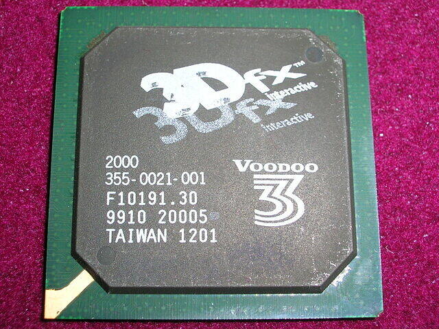 Unembedded V3 chip, a complimentary gift that came along with the V5 6K (2 sold to G1NX)