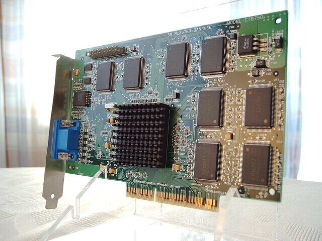 Creative 3D Blaster Banshee
CT6750
(AGP 16MB SGRAM)
(tilt)