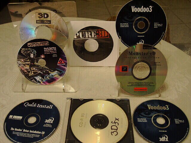 3dfx Driver CDs