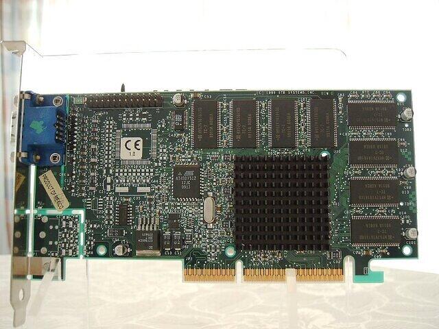 3dfx Voodoo3 2000 AGP
(AGP 16MB SDRAM)
(front)