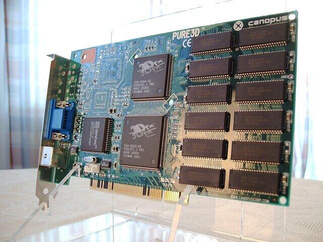Canopus Pure 3D
(PCI 6MB EDO-RAM)
(tilt)