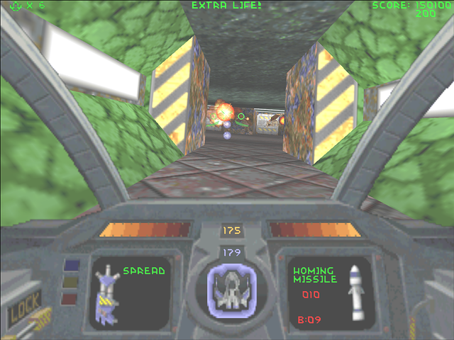 D1X-Rebirth 0.55.1 on 5500 PCI Mac FSAA x2 LOD -4 Battlemode a