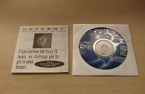 Descent Destination Saturn 15 Level Demo + Manual