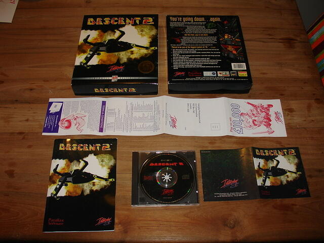 Descent 2 EUR Boxed new contents