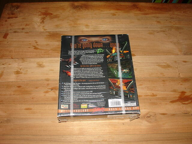 Descent II USA Sealed with bands rear