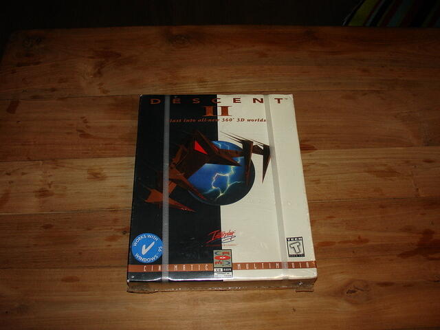 Descent II USA Sealed with bands top