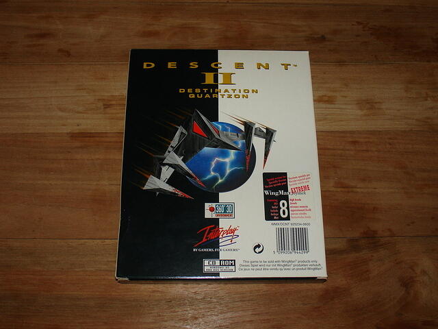 Descent II Destination Quartzon Demo Logitech Wingman Extreme Joystick Edition top