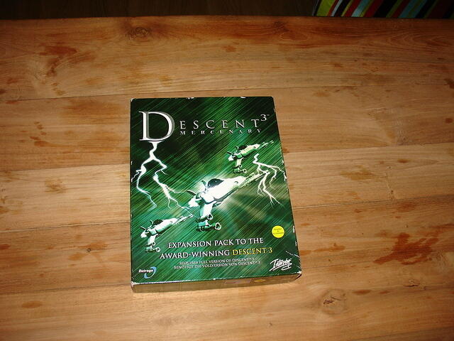 Descent 3 Mercenary EUR Boxed top