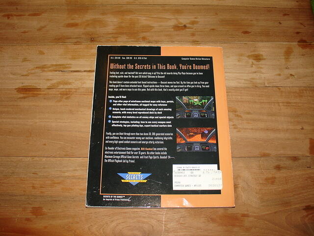 Descent The Official Strategy Guide rear