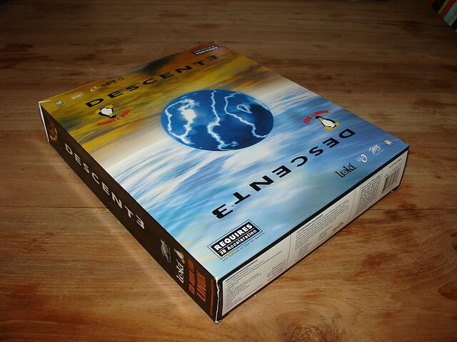 Descent 3 for Linux bottom left