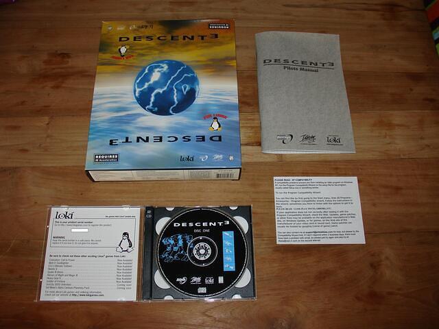 Descent 3 for Linux contents top