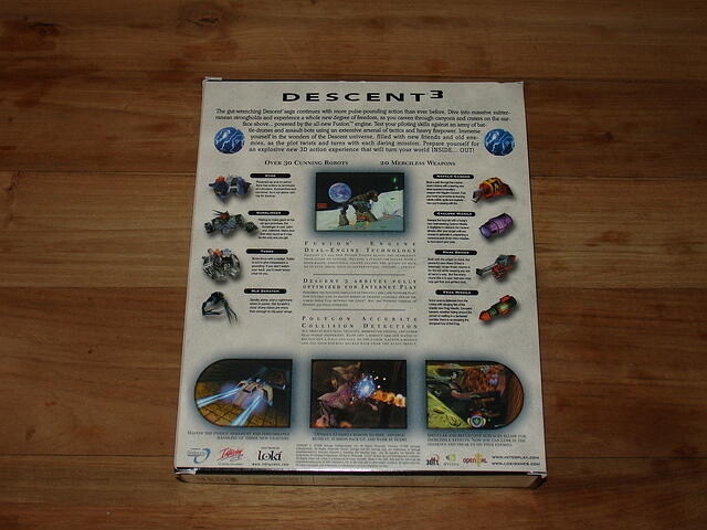 Descent 3 for Linux rear