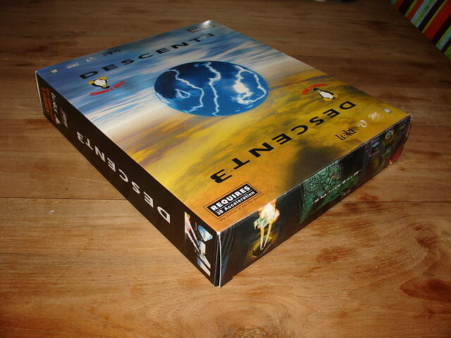 Descent 3 for Linux top right