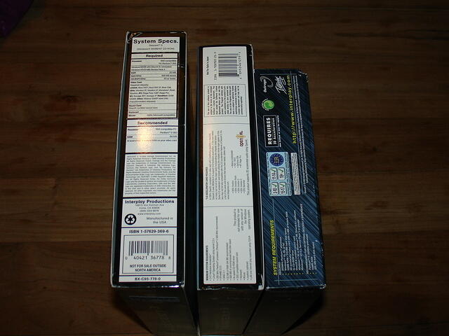 all 3 D3 versions system spec information