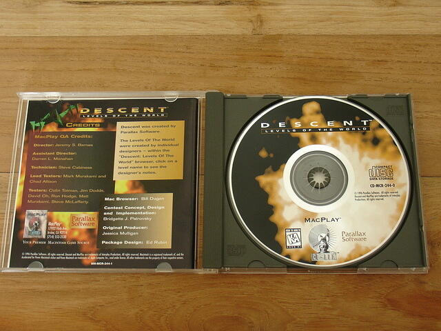 Descent Levels Of The World MAC PLAY opened.JPG