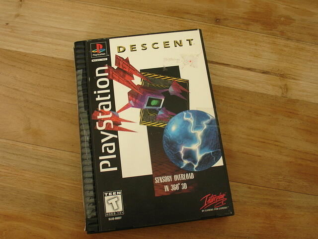Descent for PS1 Rare Long Box Edition top.JPG