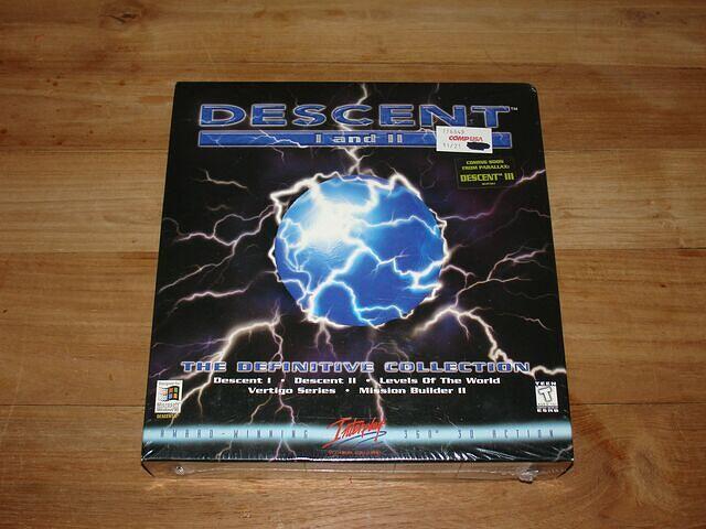 Descent I and II The Definitive Collection Big Box USA Factory Sealed top