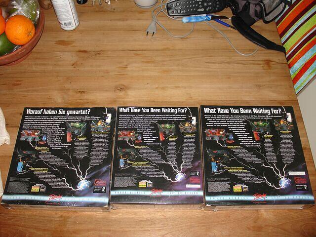 Descent I and II The Definitive Collection, EUR - USA - Big Box USA rear