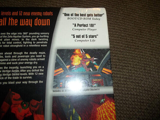 Descent II The Infinite Abyss Factory Sealed e