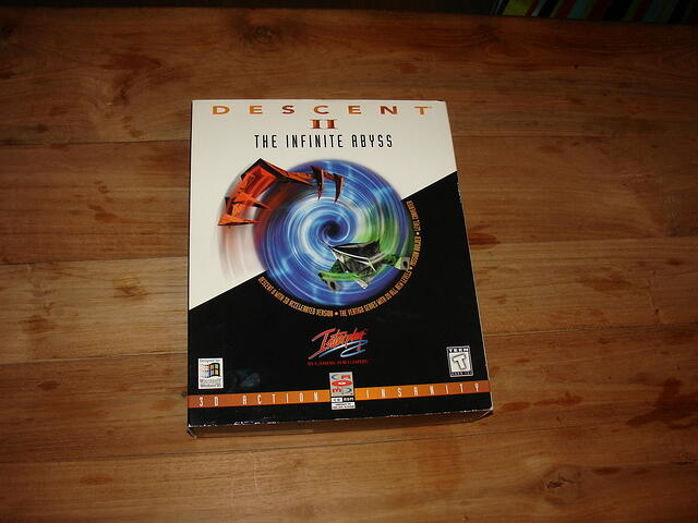 Descent II The Infinite Abyss USA Boxed top