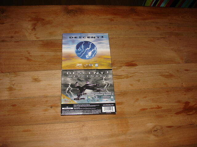 Descent 3 + Descent 3 Mercenary Combo Jewel Pack USA top