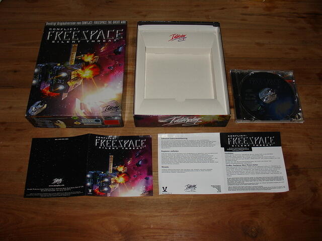 Conflict Freespace Silent Threat EUR contents