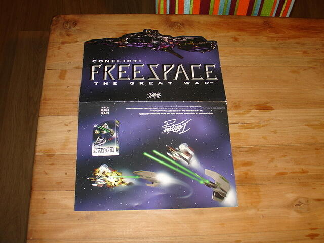 Conflict Freespace - The Great War - Dealer Demonstration Kit unfolded rear