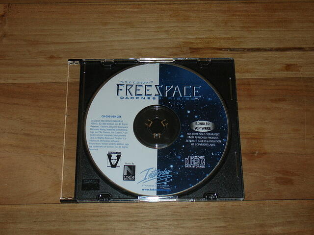 Descent Freespace Darkness Rising Demo CD