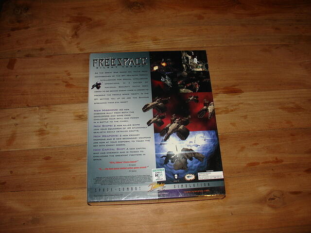 Descent Freespace Silent Threat USA Sealed rear