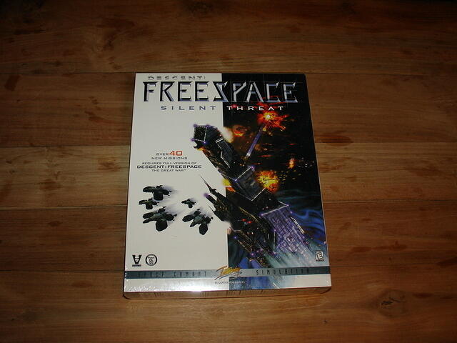 Descent Freespace Silent Threat USA Sealed top