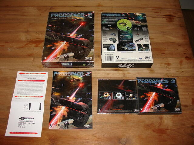 Freespace 2 EUR Boxed contents