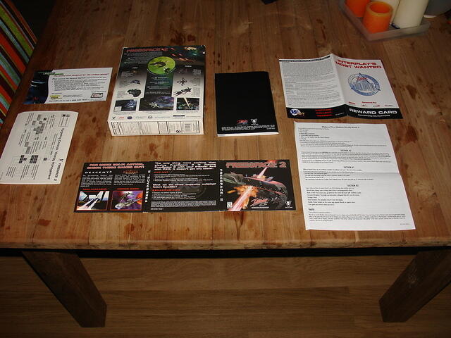 FreeSpace2 USA Contents rear