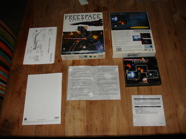 Conflict Freespace - Battle Pack Boxed EUR contents rear