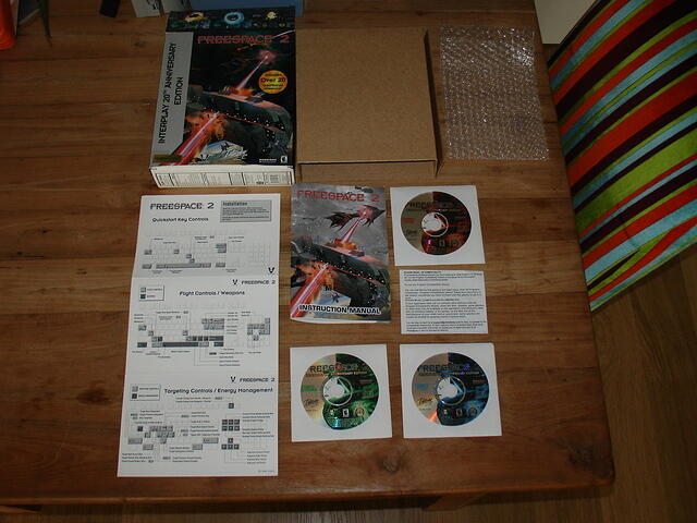 Freespace2 Interplay 20th Anniversary Edition 0953 of 2000 contents