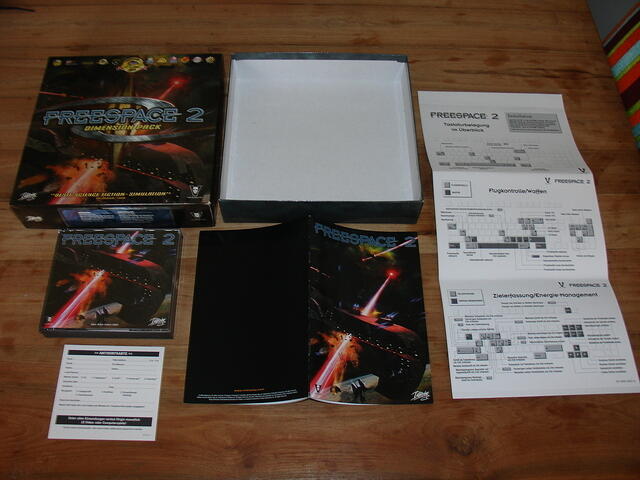 Freespcace 2 Dimension Pack contents