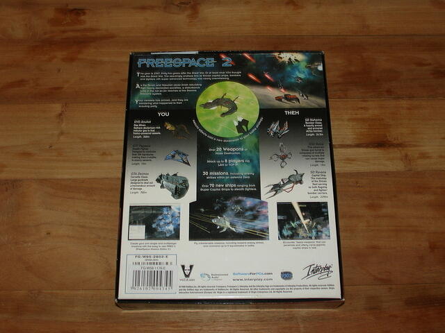 Freespcace 2 Gold Edition rear