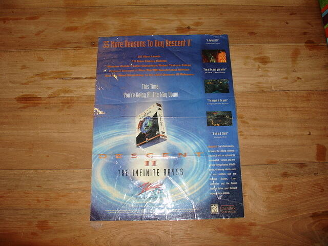 Descent II The Infinite Abyss teaser ad