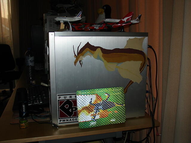 Descent2 Promo Mouse pad a gift from Frustikus a Mod from D2X-XL Team