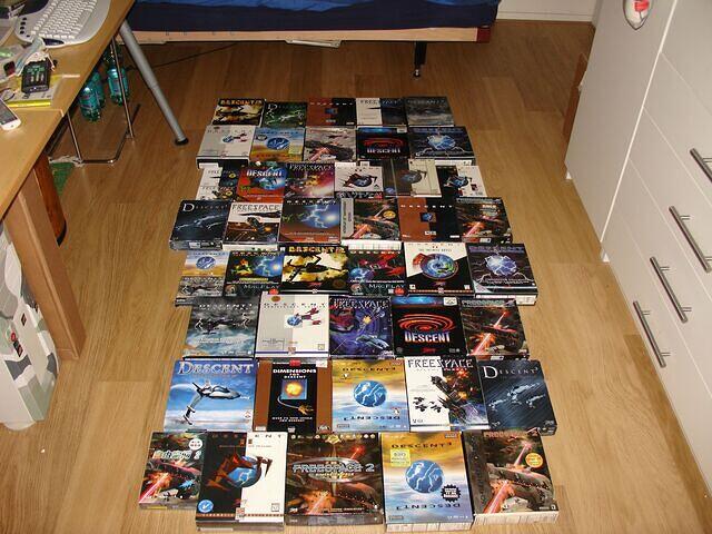The entire Descent - Freespace collection boxes only