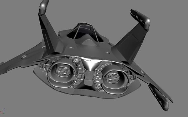 The Vengeance angled rear view