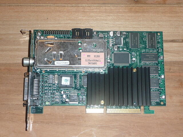 3dfx Voodoo3 3500 TV AGP 16MB Rev.A 3199 Top.JPG