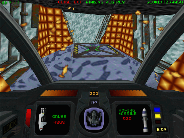 D2X-Rebirth 0.56 Beta 4 in action!