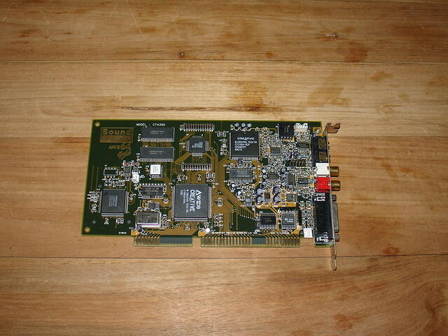 Creative Labs CT4390 Sound Blaster AWE64 Gold Rev.A 2497 top