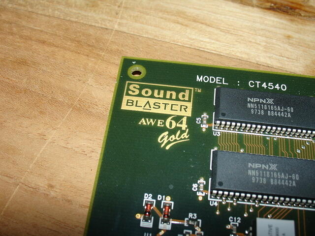 CT4540's AWE64 Gold logo