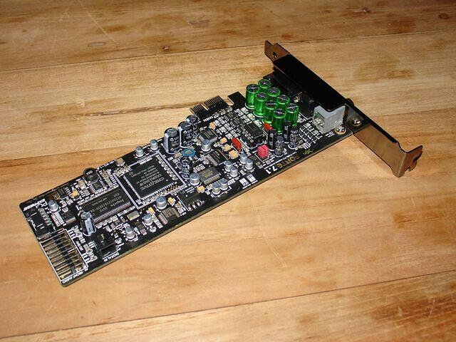 Auzentech X-Fi Forte 7.1 PCI-E 64MB X-Ram advanced chips and parts