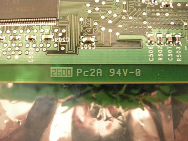 Keatah's Rev.A2 2600's PCB date