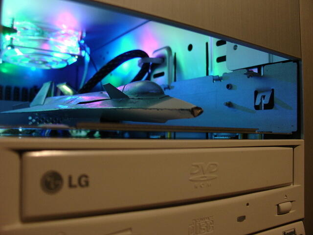 Firefox's Lockheed F-19 Stealth Fighter right side