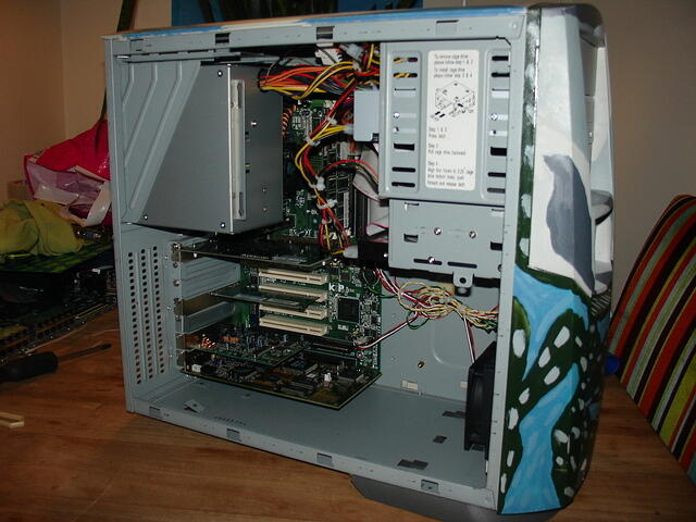 Avenger M99's internals completed