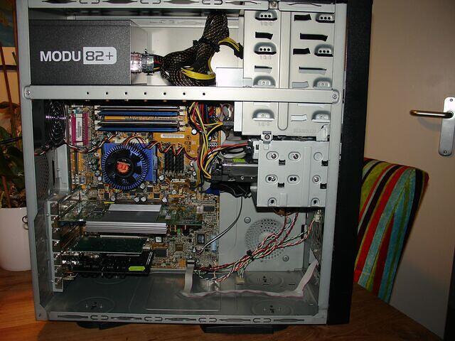 Stealth 2001's sidepanel removed